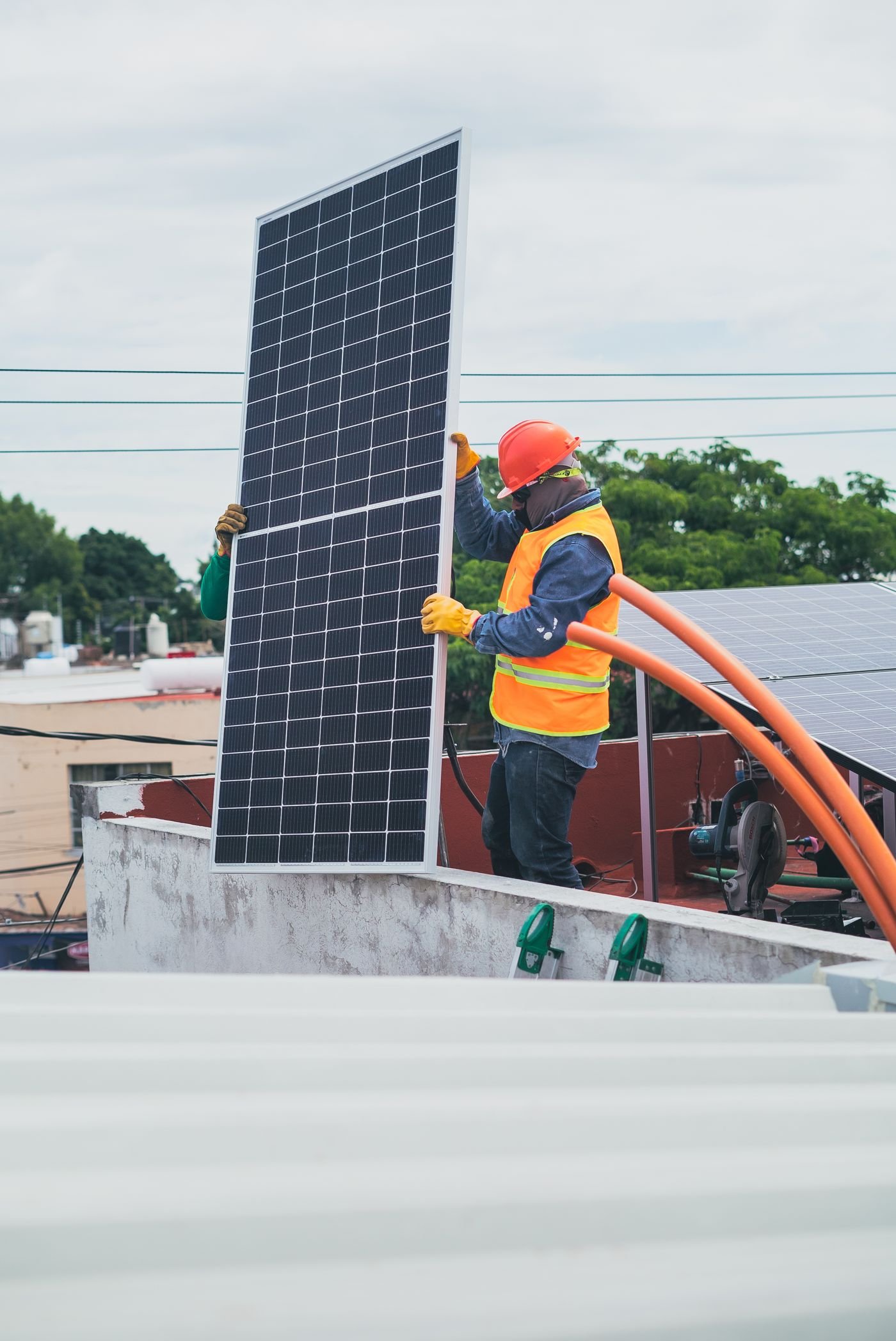 Solar installation by Bundelkhand Enterprises